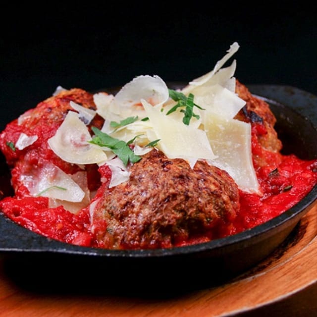 Meatballs Pomodoro.